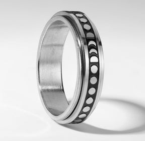 Anel Lunar Phase Rotativo